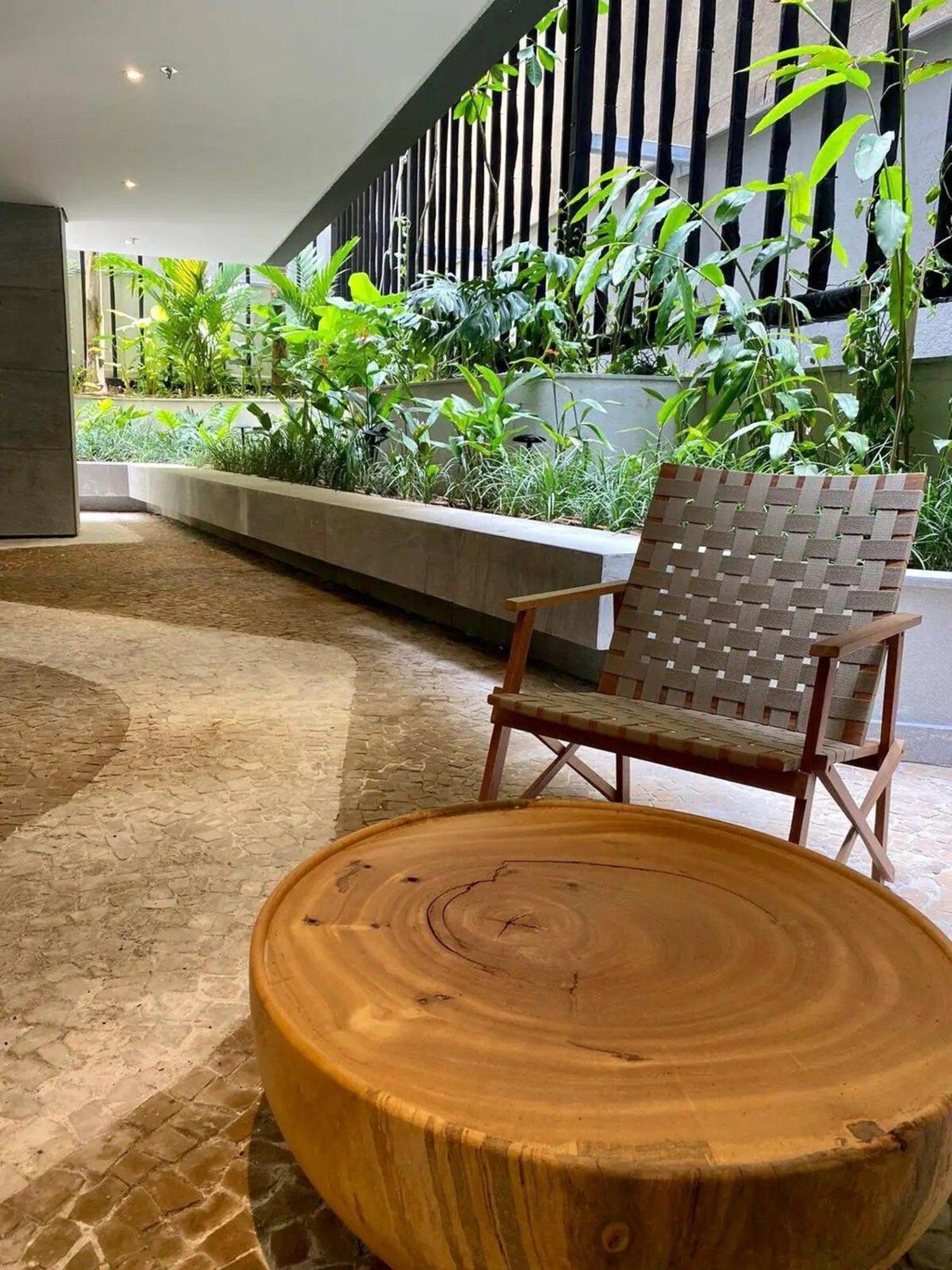 Flat Av. Atlantica Em Frente Ao Mar, Estrutura Total Appartement